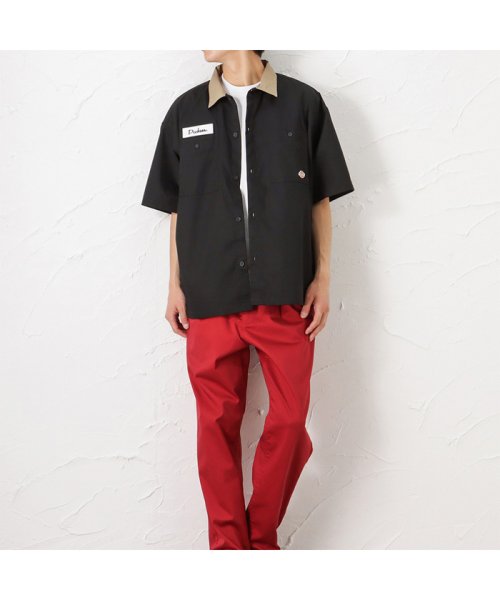 MAC HOUSE(men)(マックハウス（メンズ）)/Dickies ディッキーズ クレリックツイルシャツ 2278－1031/img04