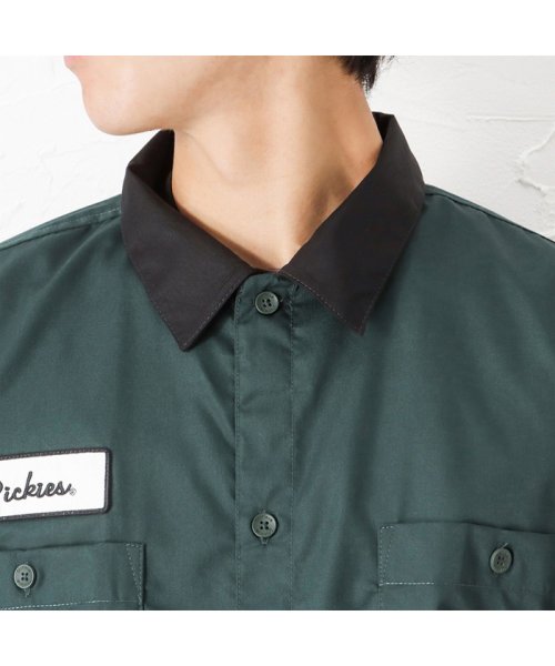 MAC HOUSE(men)(マックハウス（メンズ）)/Dickies ディッキーズ クレリックツイルシャツ 2278－1031/img06