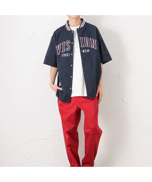 MAC HOUSE(men)(マックハウス（メンズ）)/VISION STREET WEAR ヴィジョンストリートウェア カレッジスタシャツ 2505017－A/img05