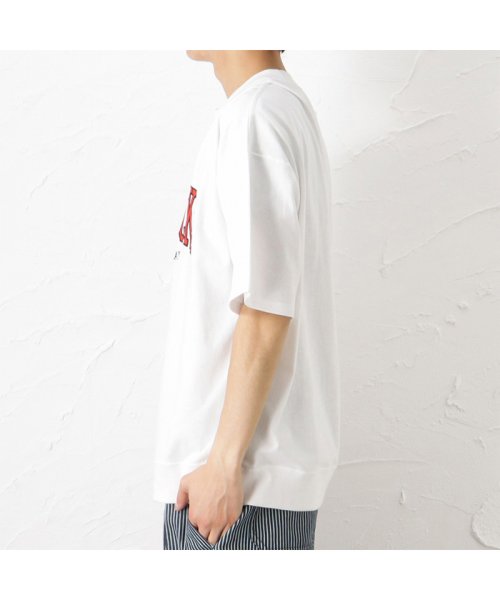 MAC HOUSE(men)(マックハウス（メンズ）)/アップリケ刺繍Tシャツ Q22－111A21T/img01