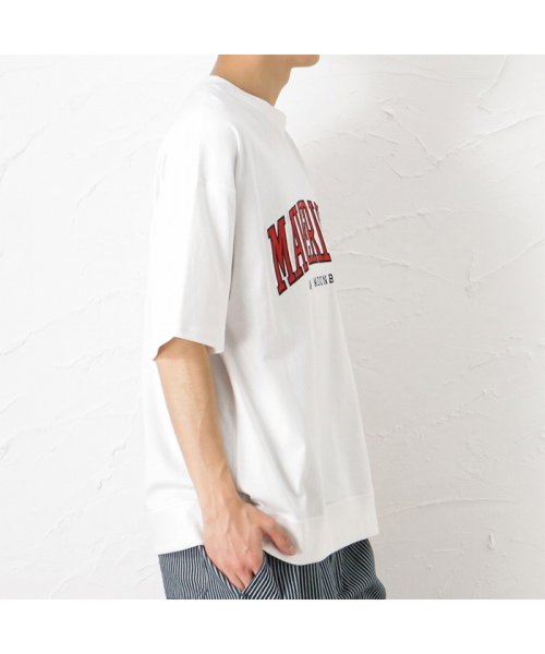 MAC HOUSE(men)(マックハウス（メンズ）)/アップリケ刺繍Tシャツ Q22－111A21T/img02