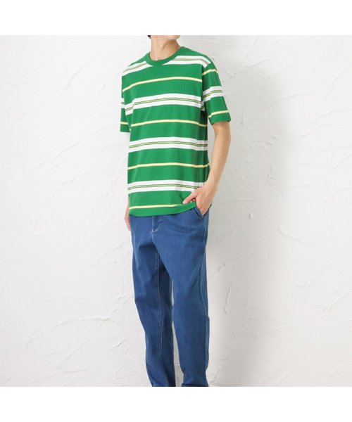 MAC HOUSE(men)(マックハウス（メンズ）)/Dickies ディッキーズ マルチボーダー半袖Tシャツ 2278－1437/img06