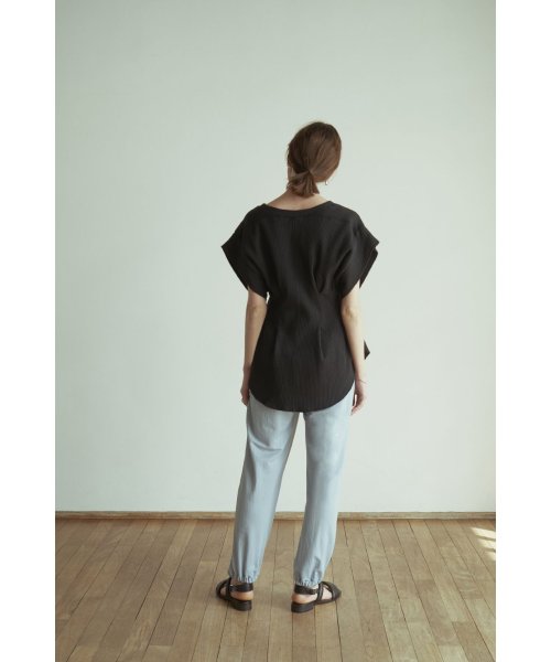 CLANE(クラネ)/HEM GATHER JERSEY PANTS/img12