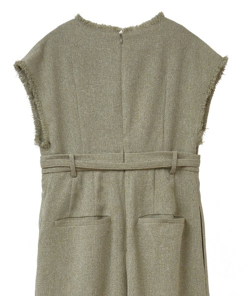セール】TWEED FRINGE ALL IN ONE(504697221) クラネ(CLANE) MAGASEEK