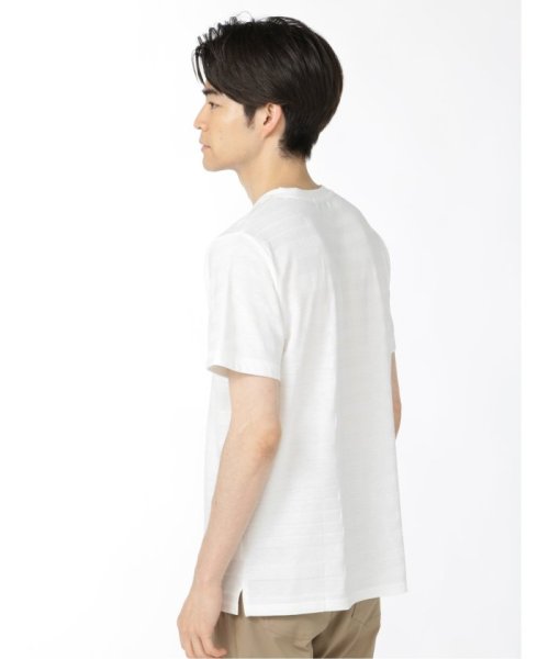 TAKA-Q(タカキュー)/ランダムボーダー クルーネック 半袖 メンズ Tシャツ カットソー カジュアル インナー ビジネス ギフト プレゼント/img12