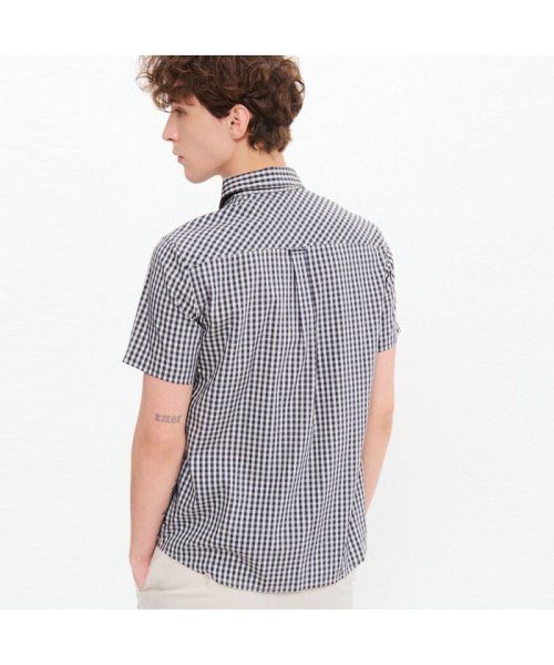 ＡＩＧＬＥ MEN(エーグル　メンズ)/吸水速乾 ギンガムチェック 半袖シャツ/img02
