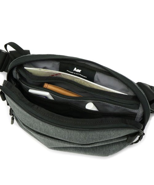 エアー ボディバッグ Aer Travel Collection Day Sling 3 ショルダーバッグ ショルダー 斜めがけ 3L 横型 旅行 ナイロン ×1 メッシュポケット ×2