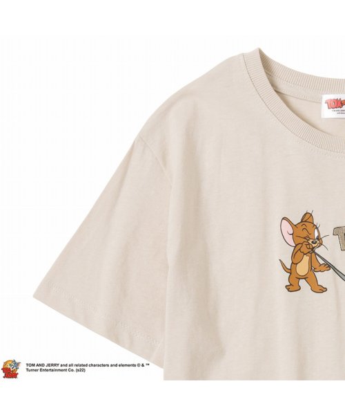 MAC HOUSE(kid's)(マックハウス（キッズ）)/Tom and Jerry ワンポイントTシャツ 335147201/img01