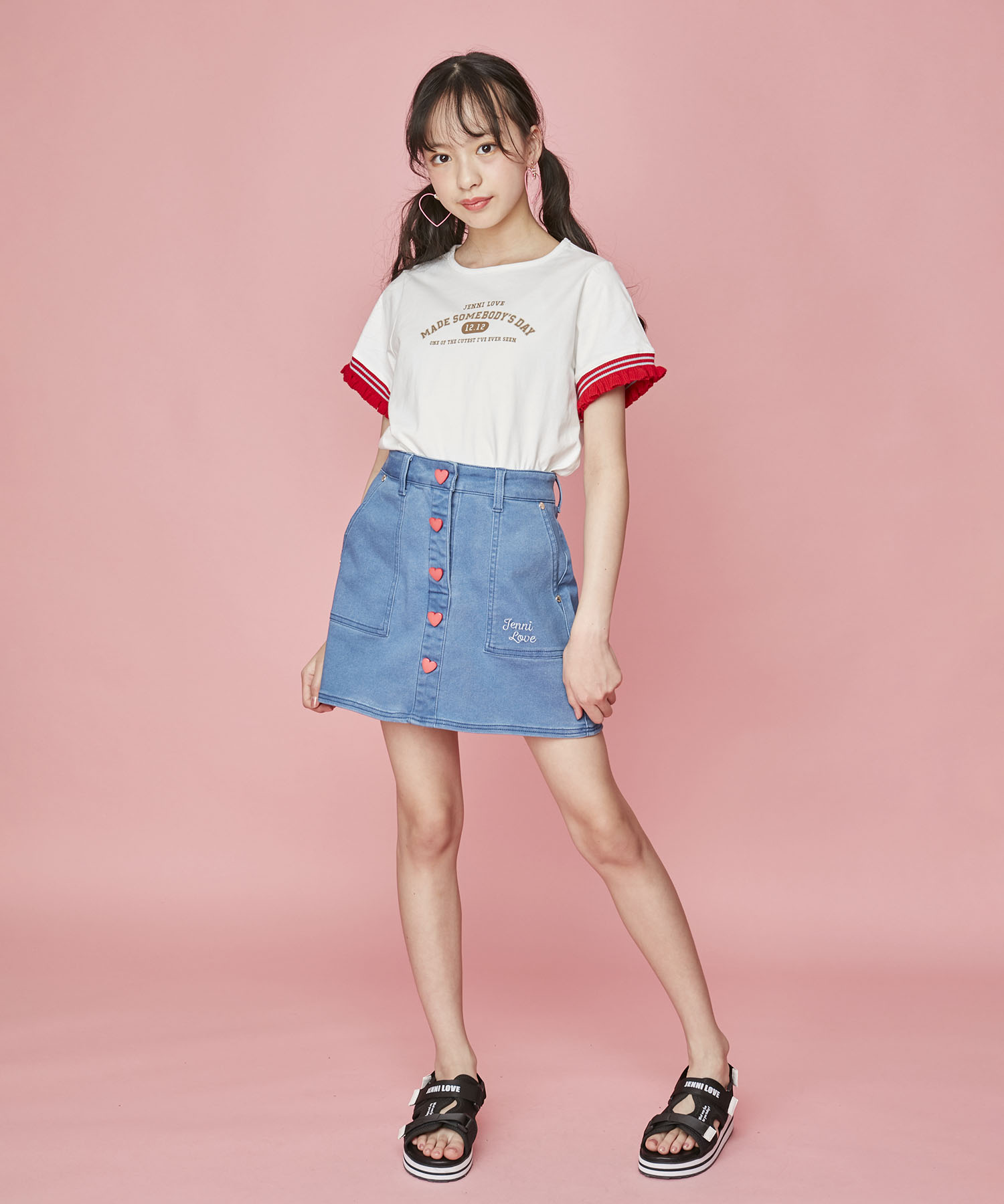 JENI LOVE GIRL ジェニィ ラブ スカート ミニスカート 贈物 - スカート