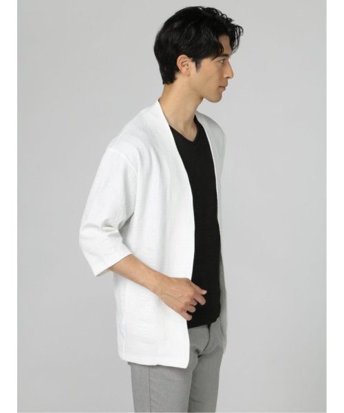 semanticdesign(セマンティックデザイン)/エンボスチェック 7分袖デザインジャケット/img03