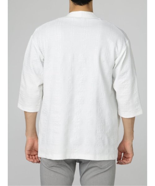 semanticdesign(セマンティックデザイン)/エンボスチェック 7分袖デザインジャケット/img07