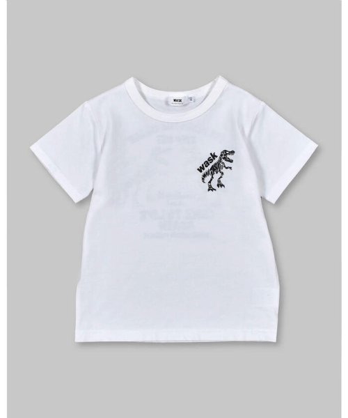 WASK(ワスク)/【 接触冷感 】 恐竜 化石 ツイン ロゴ プリント 天竺 Tシャツ（100~1/img12