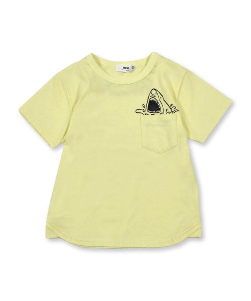 WASK(ワスク)/【 接触冷感 】 ポケット IN シャーク 天竺 プリント Tシャツ（100~1/img14