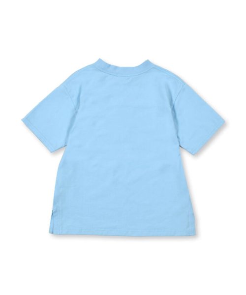 WASK(ワスク)/【 速乾 】 WASK ロゴ くり抜き ビッグ 天竺 Tシャツ（100~160c/img07