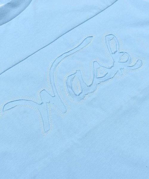 WASK(ワスク)/【 速乾 】 WASK ロゴ くり抜き ビッグ 天竺 Tシャツ（100~160c/img09