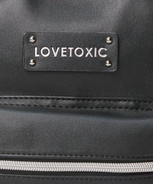 Lovetoxic(ラブトキシック)/チャームつきラウンドミニリュック/img05