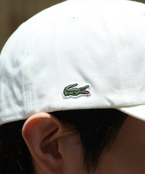 LACOSTE(ラコステ)/【LACOSTE / ラコステ】ラコステ サイド ロゴ キャップ Side Crocodile CAP/img03