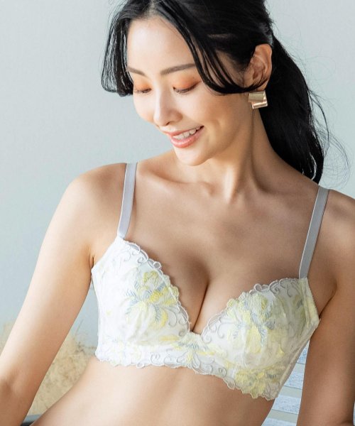 fran de lingerie(フランデランジェリー)/Style Up Wireless －Liberte－ スタイルアップワイヤレスリベルテ ノンワイヤーブラ＆ショーツセット B65－G75カップ/img26