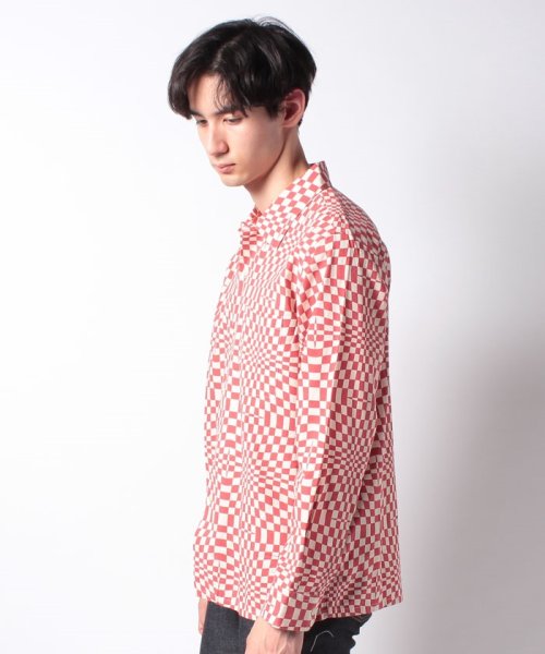 LEVI’S OUTLET(リーバイスアウトレット)/LVC WEB SHIRT LVC OP ART RED PATTERN/img01