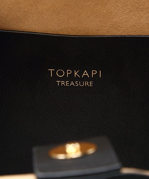 【TREASURE TOPKAPI】トレジャー トプカピ シュリンクレザー ベルトデザイン レディース A4 トートバッグ 