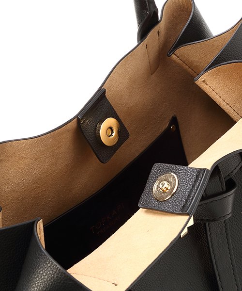 【TREASURE TOPKAPI】トレジャー トプカピ シュリンクレザー ベルトデザイン レディース A4 トートバッグ 