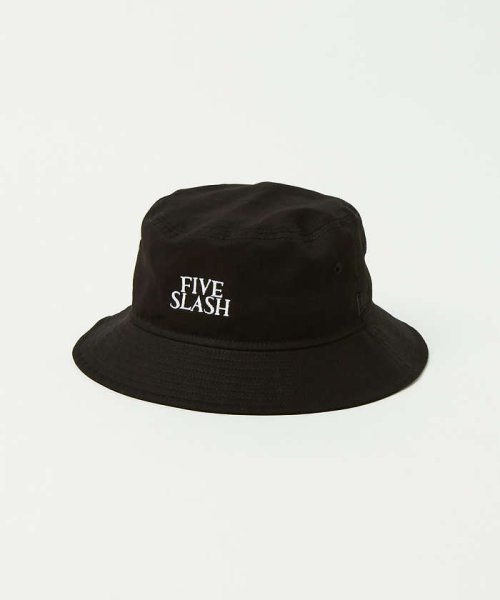 5351POURLESHOMMES(5351POURLESHOMMES)/【5/】NEW ERA バケット01 コットン ブラック/img07