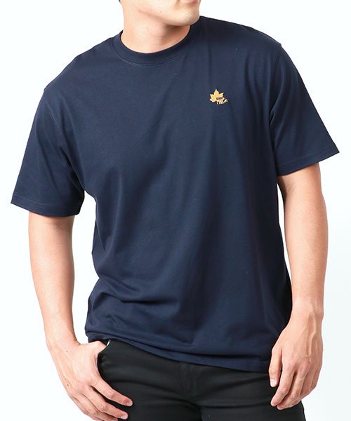 MARUKAWA(大きいサイズのマルカワ)/【LOGOS park】ロゴスパーク 大きいサイズ 吸汗速乾 半袖 Tシャツ/ワンポイント ロゴ 刺繍 メンズ カジュアル/img16