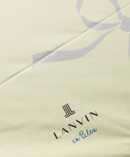 LANVIN en Bleu(umbrella)(ランバンオンブルー（傘）)/晴雨兼用折りたたみ日傘　リボン スカラ刺繍/img04