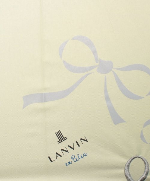 LANVIN en Bleu(umbrella)(ランバンオンブルー（傘）)/晴雨兼用日傘　リボン スカラ刺繍/img04