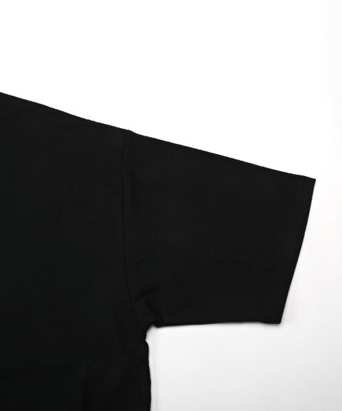 LUXSTYLE(ラグスタイル)/バラ刺繍バックプリントTシャツ/Tシャツ メンズ 半袖 ビッグシルエット バラ 刺繍 ロゴ/img14