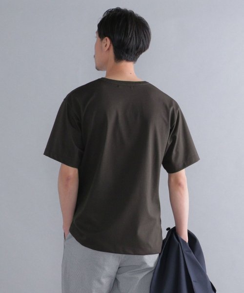 SHIPS MEN(シップス　メン)/SHIPS: 〈接触冷感〉 ICE PACK NYLON クルーネック Tシャツ/img08