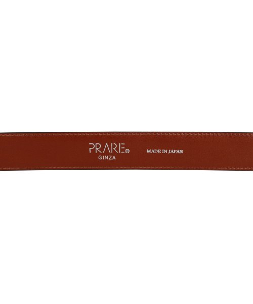 PRAIRIE GINZA(プレリーギンザ)/プレリーギンザ PRAIRIE GINZA ベルト メンズ 本革 LEATHER BELT ブラック ブラウン 黒 NB00980/img05