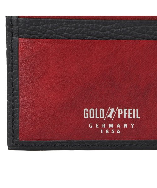 GOLD PFEIL(ゴールドファイル)/ゴールドファイル GOLD PFEIL 財布 二つ折り財布 メンズ 本革 SUPERIOR WALLET ブラック ネイビー ダーク ブラウン 黒 GP2421/img08