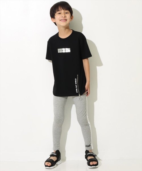 ANAP KIDS(アナップキッズ)/リングジップスリットビッグTシャツ/img09