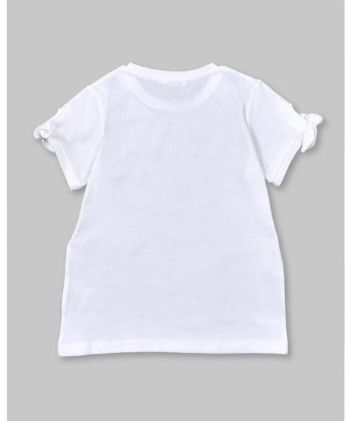 SLAP SLIP(スラップスリップ)/マーメイド プリント チュール リボン 袖 Tシャツ (80~130cm)/img06