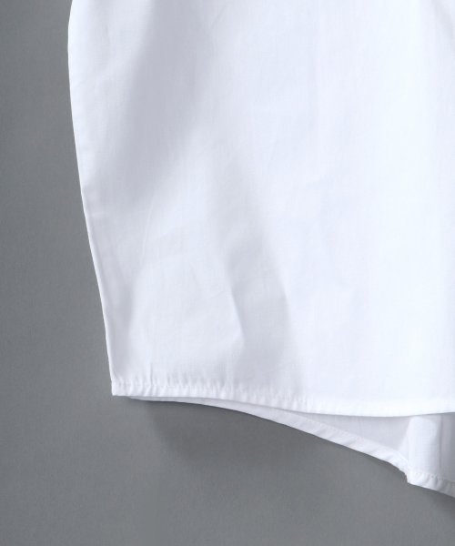 SITRY(SITRY)/★【SITRY】Oversize Drop shoulder broadcloth shirt/オーバーサイズ ドロップショルダー ブロード 半袖シャツ メンズ/img03