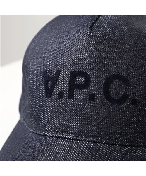 A.P.C.(アーペーセー)/【A.P.C.(アーペーセー)】キャップ casquette eden vpc COCSX M24090 レディース デニム フロッキープリント 帽子/img05