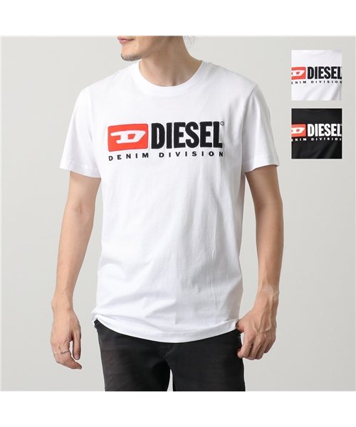 DIESEL(ディーゼル)/【DIESEL(ディーゼル)】半袖 Tシャツ T－DIEGOR－DIV A03766 0AAXJ メンズ カットソー クルーネック コットン ロゴ刺繍 /img01