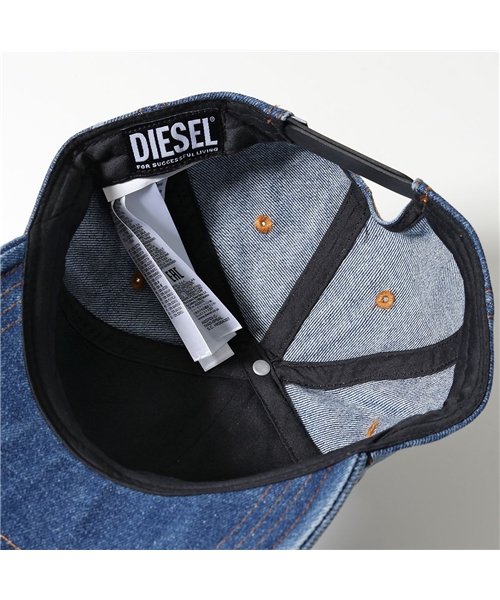 DIESEL(ディーゼル)/【DIESEL(ディーゼル)】ベースボールキャップ C－IVAR HAT A03702 0PBAL メンズ デニム 帽子 ロゴ刺繍 /img06