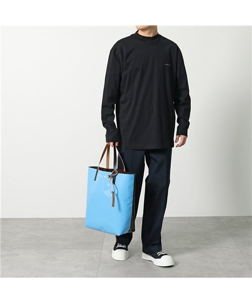 セール Marni マルニ トートバッグ Tribeca バーチカル Shmq0000a3 P3572 メンズ Pvc ショッピングバッグ 鞄 Z3o50 マルニ Marni Magaseek