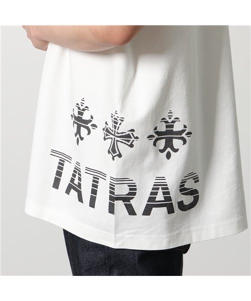 TATRAS(タトラス)/【TATRAS(タトラス)】Tシャツ MONTUNO モントゥノ MTKE22S8026－M メンズ 半袖 カットソー クルーネック コットン ロゴ プリント /img05