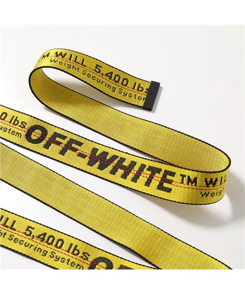 OFF-WHITE(オフホワイト)/【OFF－WHITE(オフホワイト)】ベルト CLASSIC INDUSTRIAL BELT OWRB009R19223088 メンズ 幅3.5 ロングタイプ /img05