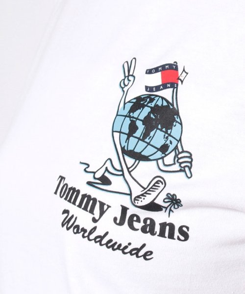TOMMY JEANS(トミージーンズ)/ワールドワイドロゴTシャツ/img10