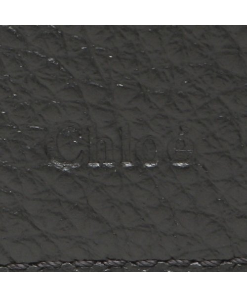 Chloe(クロエ)/クロエ 三つ折り財布 アルファベット ミニ財布 ブラック レディース CHLOE CHC21WP945F57 001/img08