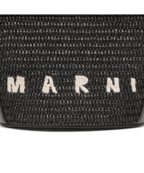 MARNI(マルニ)/マルニ ハンドバッグ トロピカリア かごバッグ ミニバッグ ブラック レディース MARNI BMMP0067Q0 P3860 00N99/img08