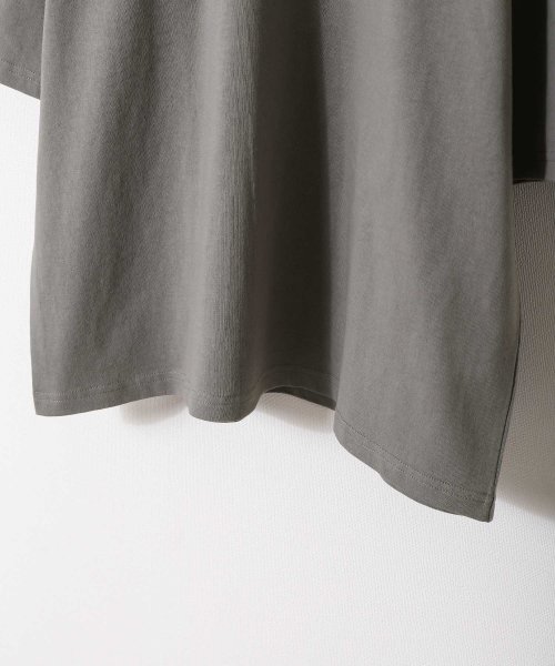 ZIP FIVE(ジップファイブ)/バルーンスリーブビッグシルエット高密度ヘビーウェイトUSAコットン半袖Tシャツ/img03