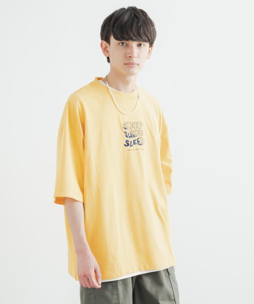 Rocky Monroe(ロッキーモンロー)/Tシャツ 半袖 カットソー メンズ レディース ビッグシルエット オーバーサイズ ゆったり ルーズ ワイド クルーネック 刺繍 発泡プリント TC天竺 カジュア/img23