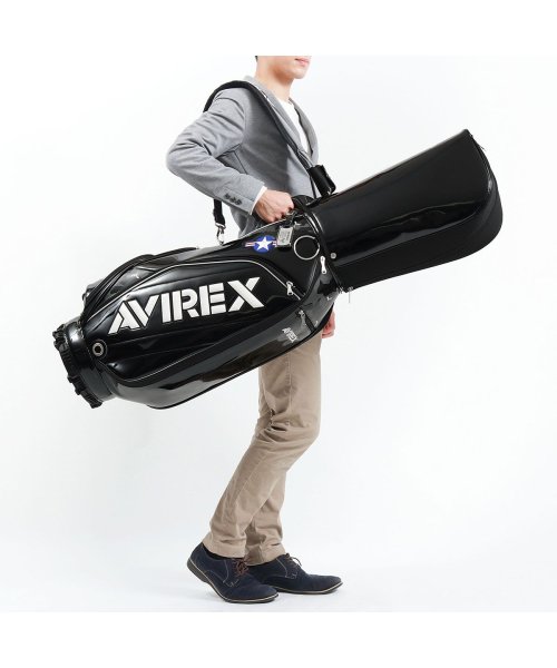 AVIREX GOLF(アヴィレックス ゴルフ)/アヴィレックスゴルフ キャディバッグ AVIREX GOLF FLAGSHIP フラッグシップ ゴルフバッグ 9型 46インチ対応 5分割 AVXBB1－20C/img06