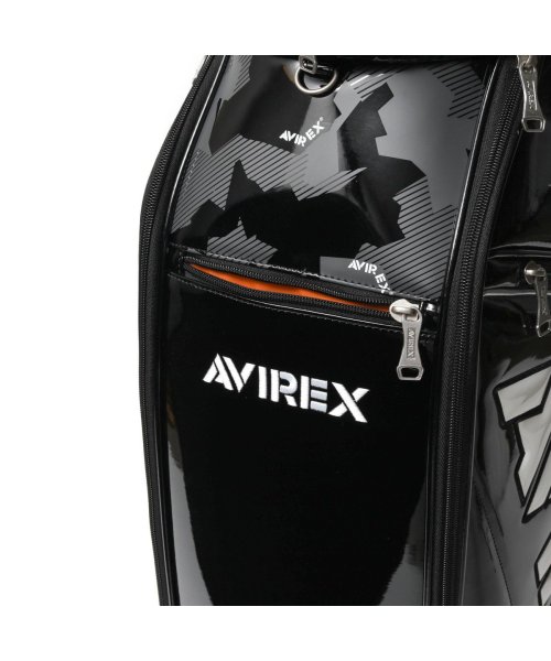 AVIREX GOLF(アヴィレックス ゴルフ)/アヴィレックスゴルフ キャディバッグ AVIREX GOLF FLAGSHIP フラッグシップ ゴルフバッグ 9型 46インチ対応 5分割 AVXBB1－20C/img13