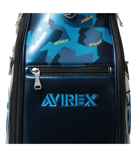AVIREX GOLF(アヴィレックス ゴルフ)/アヴィレックスゴルフ キャディバッグ AVIREX GOLF FLAGSHIP フラッグシップ ゴルフバッグ 9型 46インチ対応 5分割 AVXBB1－20C/img29